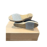 Adrianna Papell “Pamela” Black Martinique Lace Wedge Espadrille Sandals – Size 8 M